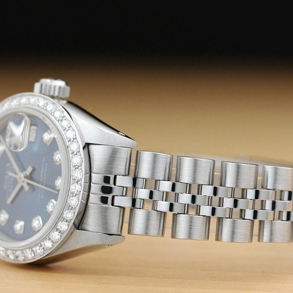 Sale! Rolex Blue Date 18k White Gold Ladies Watch main image 5